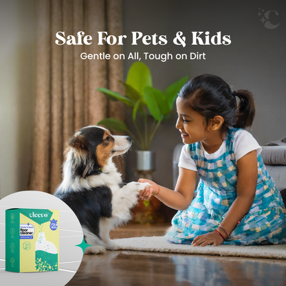 SafaiPro™ Floor Cleaner - Powder to Liquid